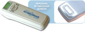 De personal ritmscenar screen